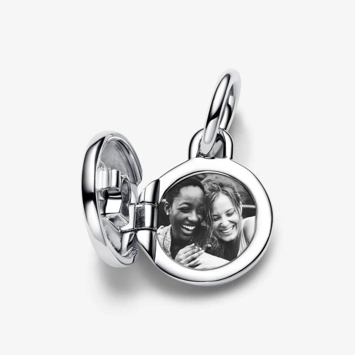 Immagine prodotto Pandora Ciondolo con cerniera e incisione Charm d'amore (Argento 925)