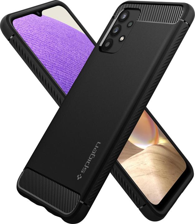 Actual product image Spigen Rugged Armor (Samsung Galaxy A32 5G)