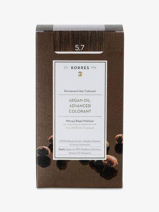 Produktbild Korres Argan Oil Hair Color (5.7 Schokobraun hell)