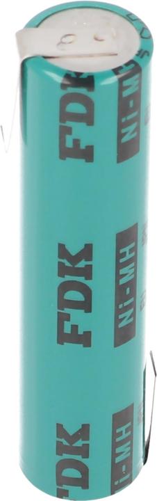 Actual product image FDK Akku Sanyo HR-AAAU NiMH Akku Micro AAA Flattop mit Lötfahne Z-Form (AAA, 730 mAh)