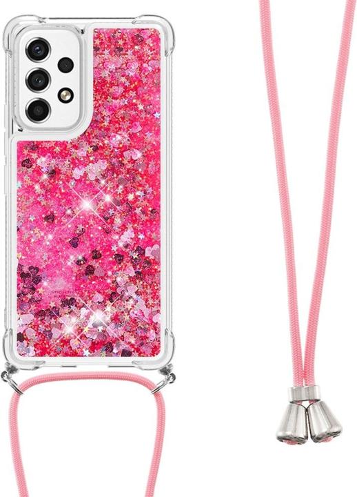 Produktbild Cover-Discount Galaxy A53 5G - Hülle mit Umhängeband rosa