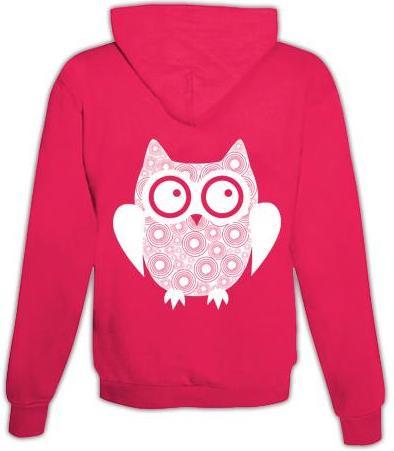 Immagine prodotto Schwesternuhr Felpa con cappuccio Gufo Unisex (XL)