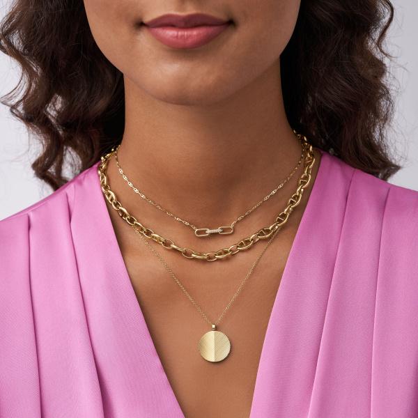 Immagine prodotto Fossil Collana Heritage (Acciaio inossidabile, 38 - 42 cm)