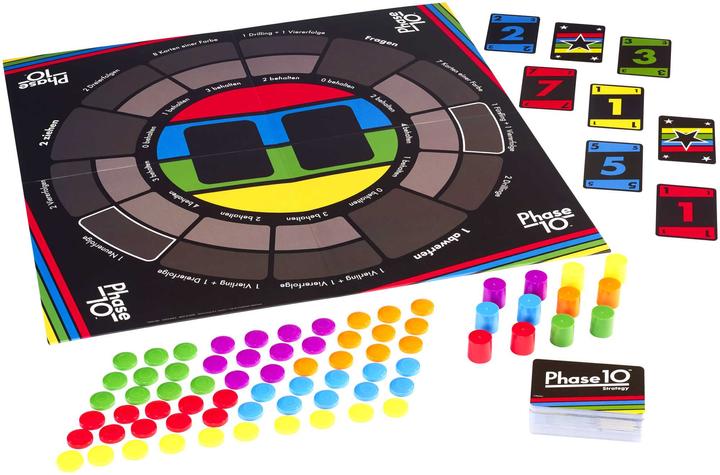 Produktbild Mattel Games Phase 10 Strategy (Deutsch, Französisch, Italienisch)
