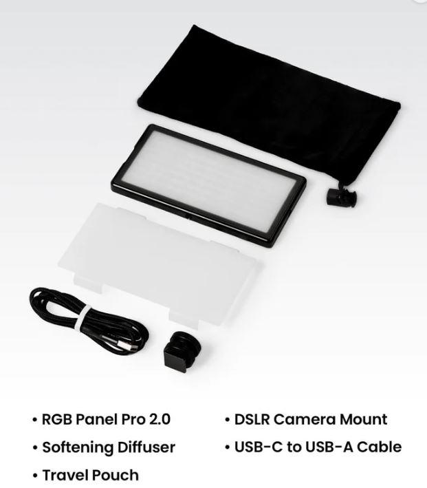 Actual product image Lume Cube Panel Pro 2.0 RGB 96CRI