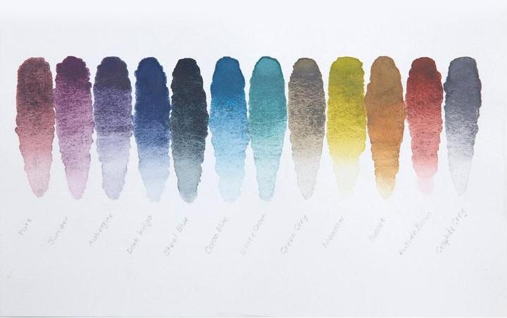 Image du produit Derwent Graphitint 12 pan set (Blanc)