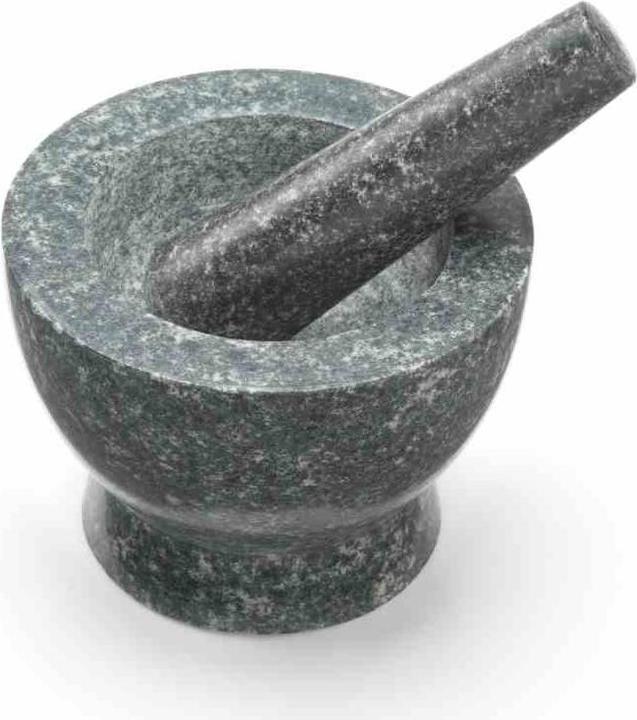Produktbild Jamie Oliver Mörser mit Stössel JB5100 robuster Mörser aus Granit geeignet für trockene und flüssige