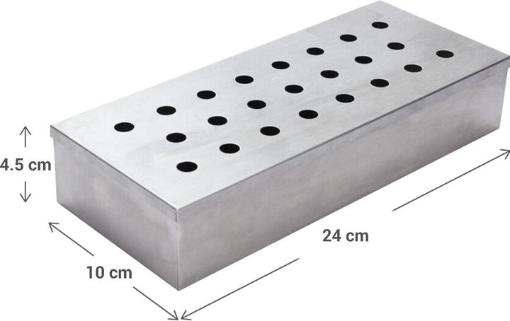 Image du produit Vaggan Boîte de fumage en acier inoxydable