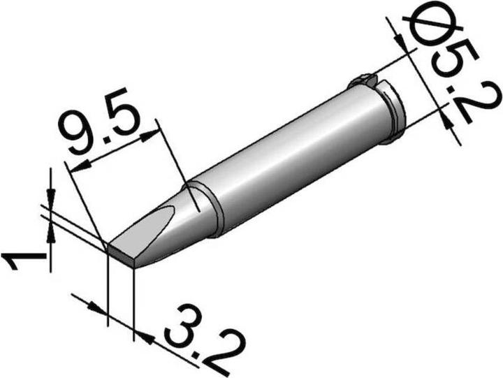 Produktbild Kurtz Ersa Lötspitze 3,2mm meisselförmig (Lötspitze)