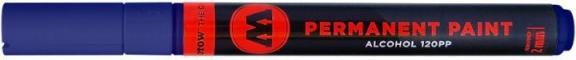 Actual product image Molotow Felt-tip pen Permanent Paint 120P tulip blue 033 (Tulip blue, 2 mm)