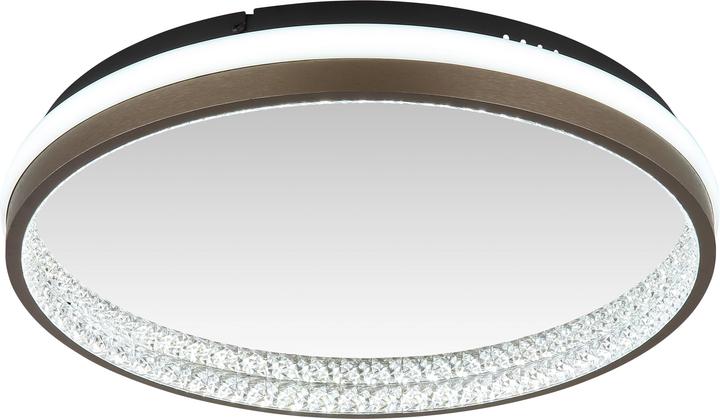 Produktbild Globo Deckenleuchte Metall Schwarz Matt, 1xled