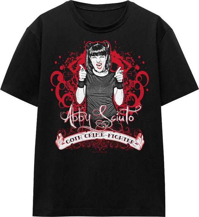 Ncis Goth Crime Fighter TShirt (XL)