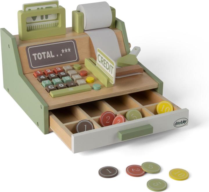dantoy Wooden Cash register set (4770)