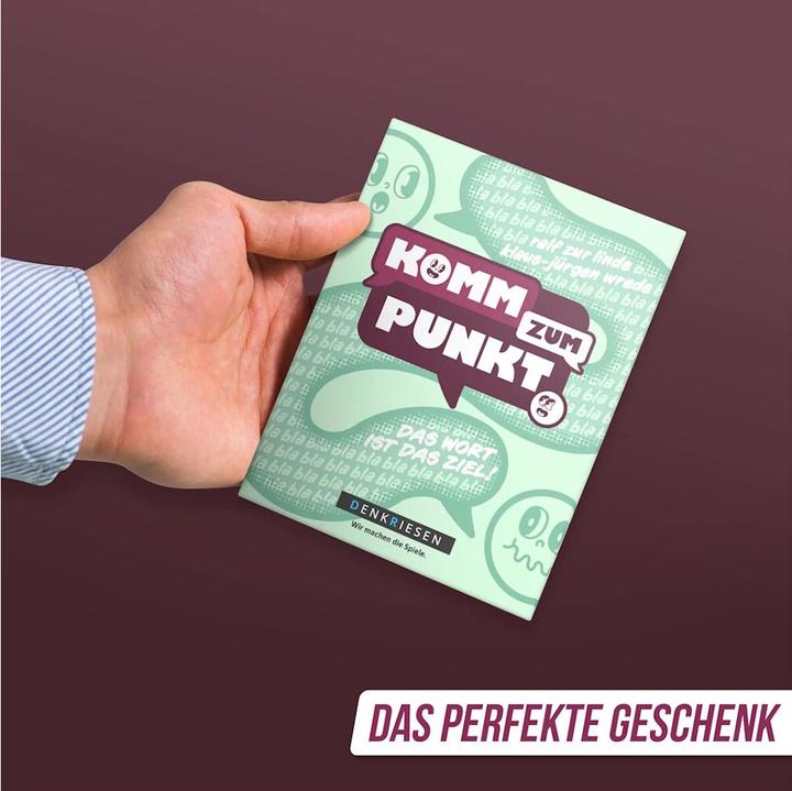 Produktbild Denkriesen Komm zum Punkt. - "Das Wort ist das Ziel!" (Deutsch)