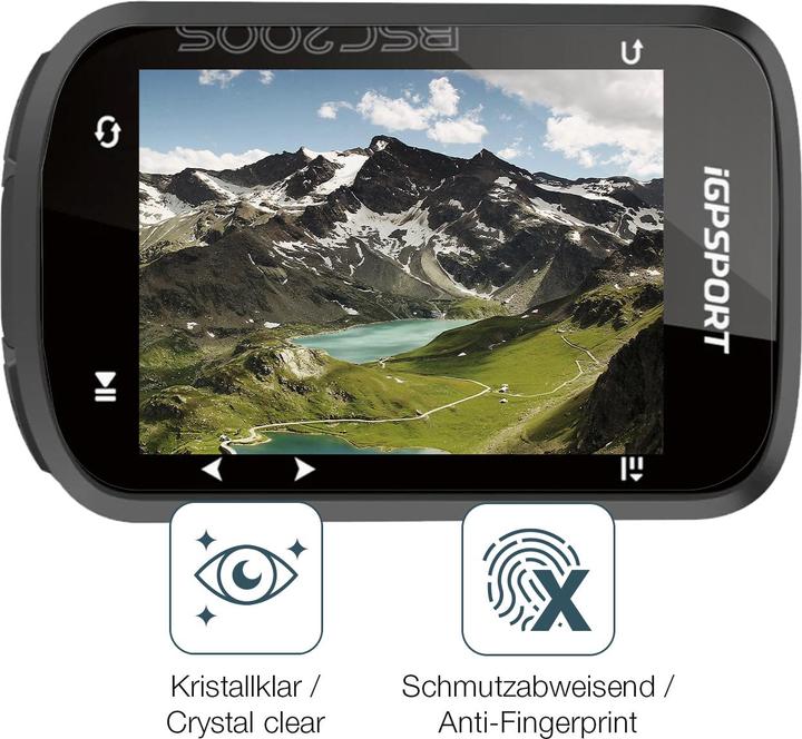 Image du produit Dipos Film de Protection d’écran Crystalclear pour iGPSport BSC200s