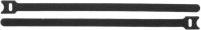Image du produit ProXtend Crochet et boucle 30cm x 12mm noir 50pcs (Serre-câbles velcro, 300 mm, 50 pcs)
