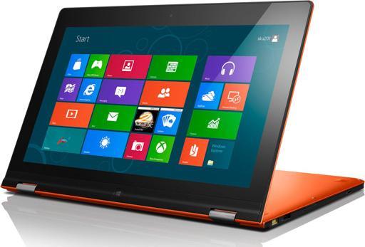 Produktbild Lenovo IdeaPad YOGA 13, i7 3537U, 13.3" HD+ Touch, orange (8 GB, CH)