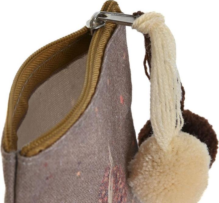 Produktbild DKD Home Decor Geldbeutel Braun grün Burgunderrot Yoga (3 Stück)