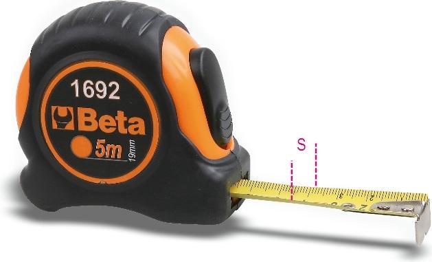 Actual product image BETA 1692/8-CINTA MÉTRICA 8M EN ABS (8 m)