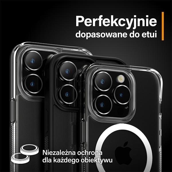 Actual product image PanzerGlass Hoops Camera Lens Protector (1 Piece, Apple iPhone 15 Pro, Apple iPhone 15 Pro Max)