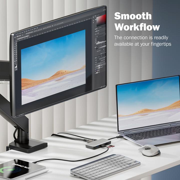 Immagine prodotto Digitus Docking station da viaggio USB-C, 7 porte (USB-C, 7 Porti)