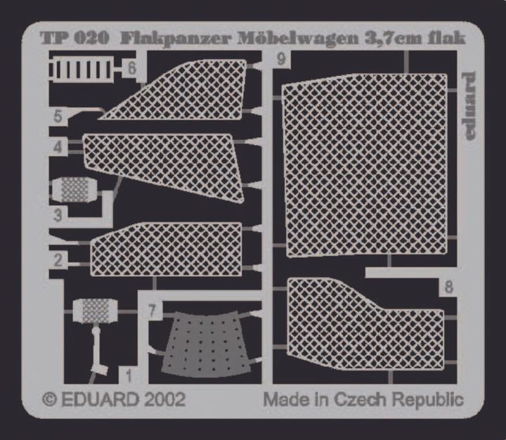 Produktbild Eduard Flakpanzer Möbelwagen 3,7 cm Flak