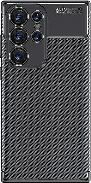 Actual product image - Beline case Carbon Armor czarny/black box (Samsung Galaxy S24 Ultra)