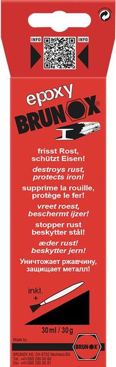 Actual product image Brunox Epoxy Rostlöser und Grundierung (30 ml, Transparent)