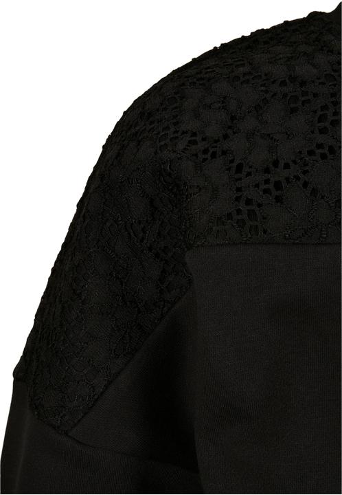 Produktbild Urban Classics Ladies Short Oversized Lace Inset Crew (5XL)