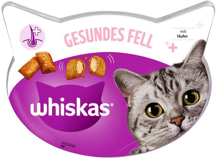 Produktbild Whiskas Gesundes Fell Katzensnack (Adult, 1 Stk., 50 g)