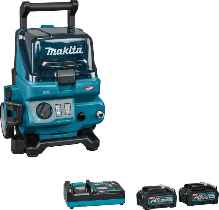 Productafbeelding Makita Snoerloze hogedrukreiniger HW001GZ | 40 volt, zonder batterij, zonder oplader (Oplaadbare batterij)