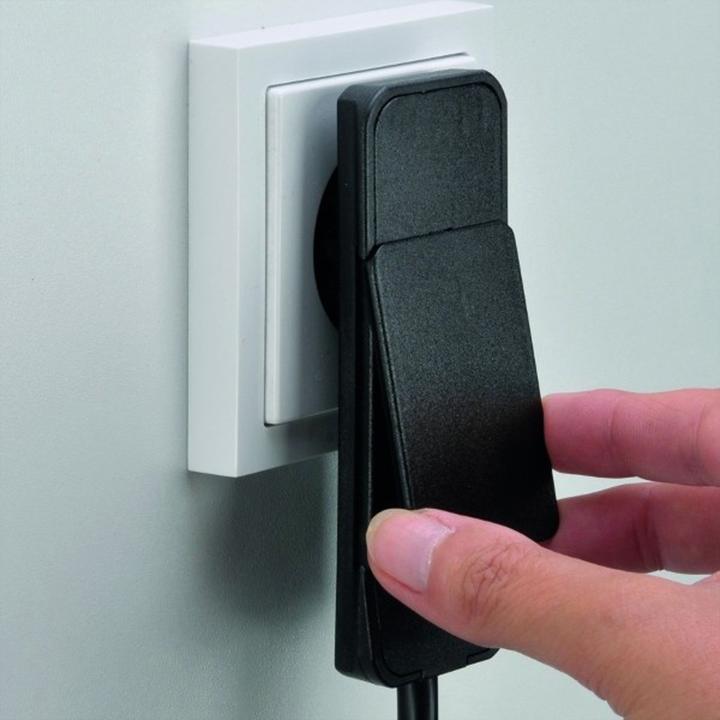 Actual product image Bachmann Surface mounted socket (3 x, CEE 7/3, 1.60 m)