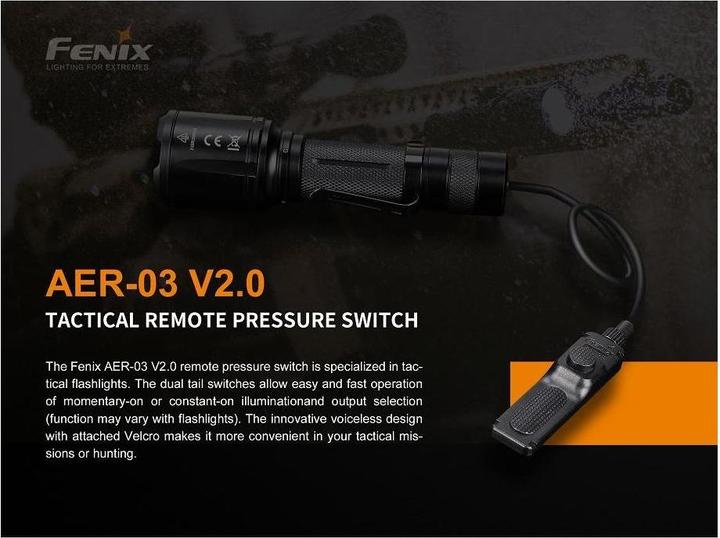 Actual product image Fenix AER-03 Remote pressure switch