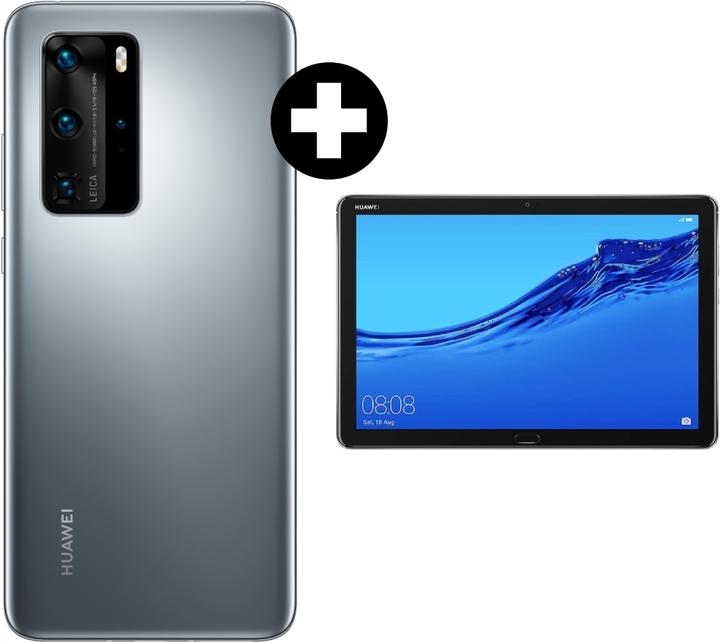 Actual product image Huawei P40 Pro (5G) + MediaPad M5 Lite