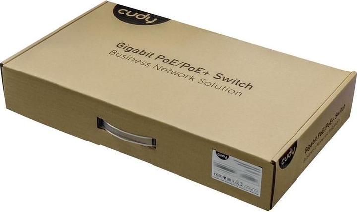 Image du produit Cudy GS1020PS2 switch réseau Gigabit Ethernet (10/100/1000) Power over Ethernet (PoE) Noir (18 Ports)