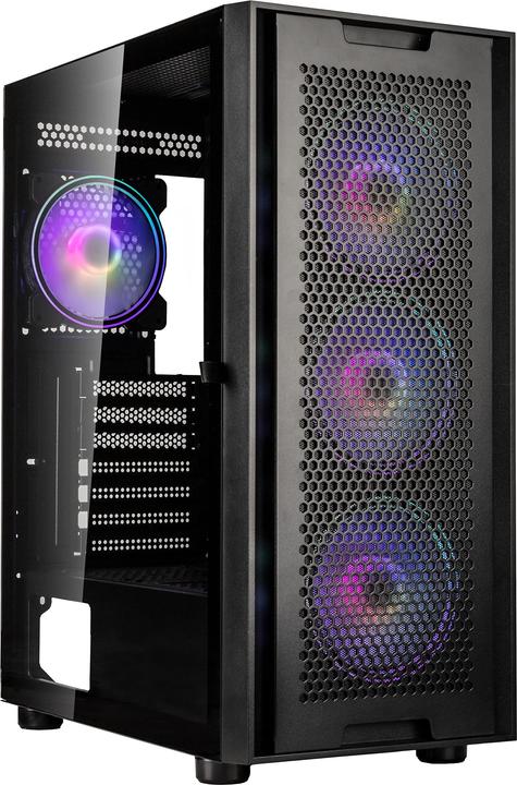 Kolink Observatory Duo ARGB Midi Tower - black (mATX, ATX, Mini-ITX, E-ATX)