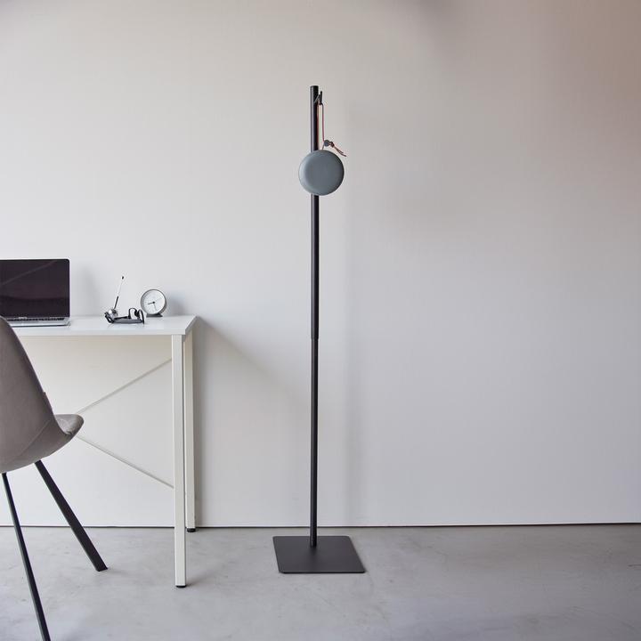 Actual product image Yamazaki TOWER height-adjustable lantern stand
