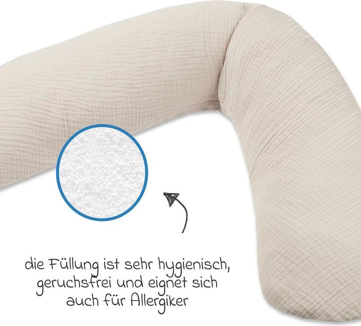 Produktbild Theraline Stillkissen Stillkissen Dodo Premium mit feiner Perlen-Füllung
