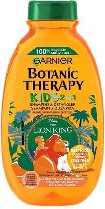 Immagine prodotto Garnier Botanical Therapy Shampoo 2in1 all'albicocca e fiori di cotone per bambini Re Leone 250ml (250 ml)