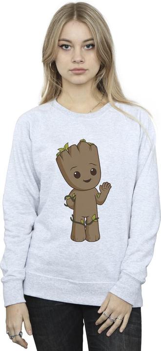 Image du produit - Sweat AM GROOT CUTE GROOT - Femme (XXL)