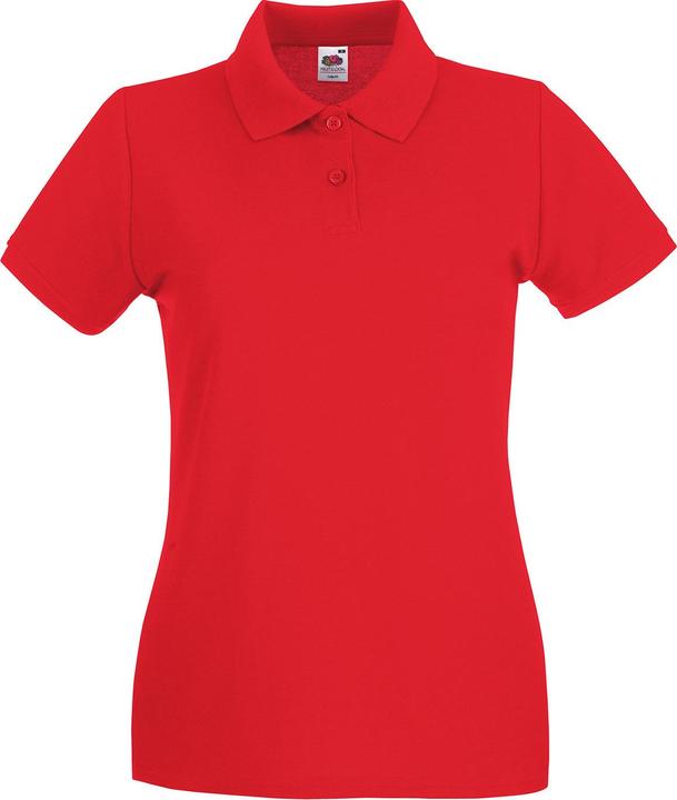 Fruit of the Loom Premium Baumwolle Pique Lady Fit Polo Shirt