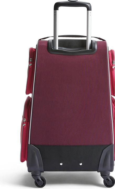 Actual product image Haba Kinderkoffer Rolltrolley mit Trolleytasche und Kulturbeutel