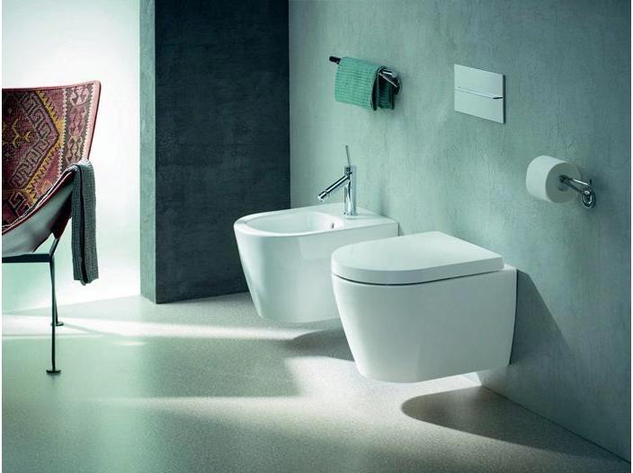 Produktbild Duravit WWC ME by Starck COMPACT RIMLESS tief, 370x480mm weiss