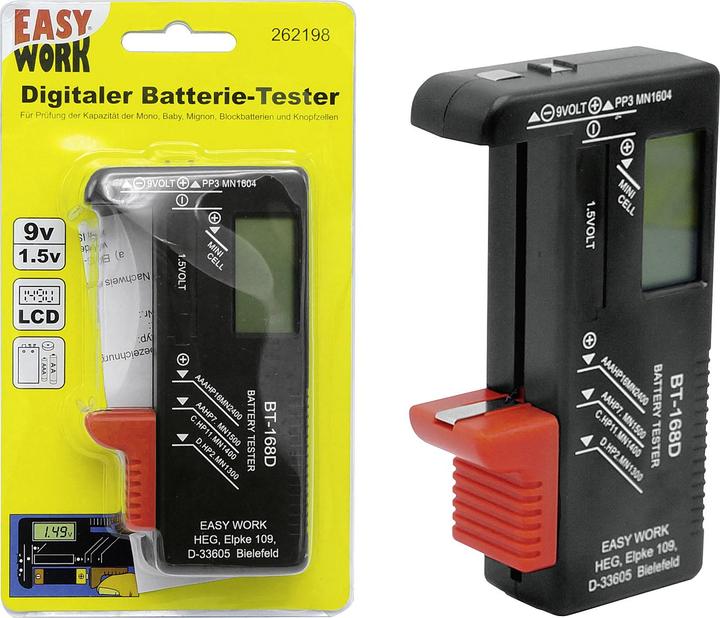 Immagine prodotto Easy Work Tester di batterie