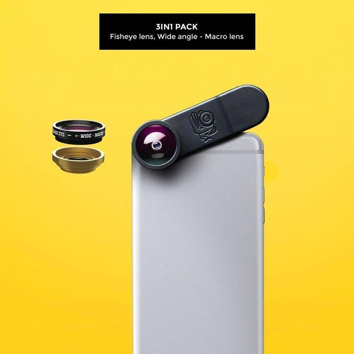 Produktbild Black Eye 3in1 Combo Kit G4 Objektiv