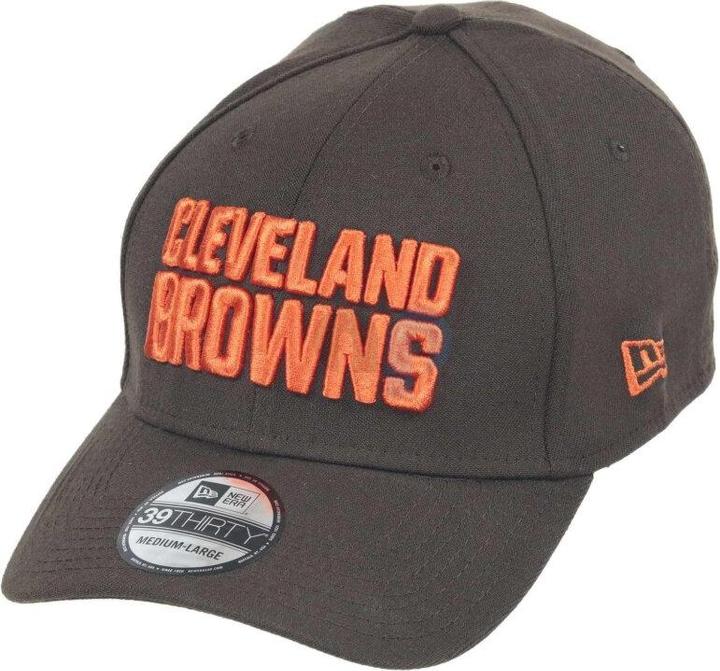 New Era NFL - Cleveland Browns - Core Edition 39Thirty Stretch Cap Braun SM (54, 55, 56, 57)
