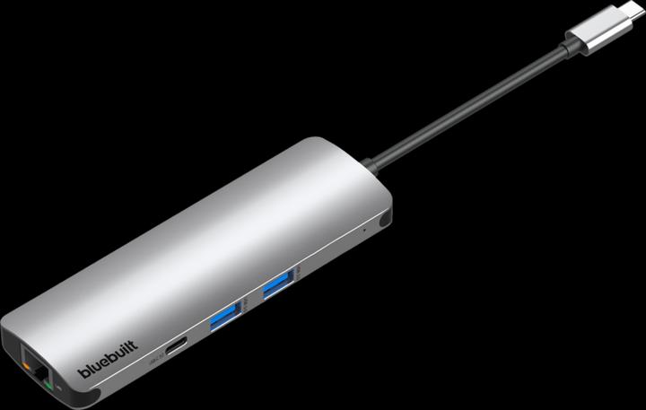 Bluebuilt 8-in-1 HDMI Docking Station MET USB-C (BBDS8IN1) (USB-C)