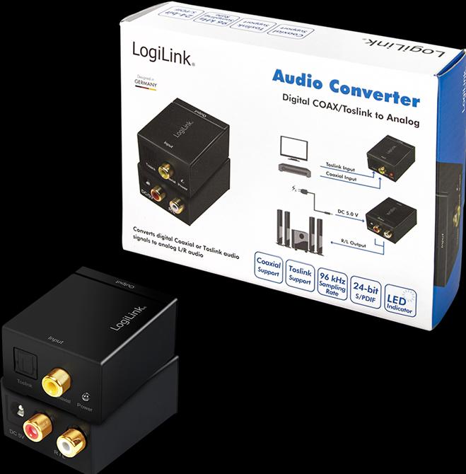 Produktbild LogiLink Audio Konverter (Digital -> Analog)