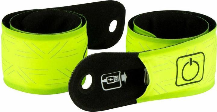 Produktbild Sko Schnapparmband Wiederaufladbar Led 2er Set