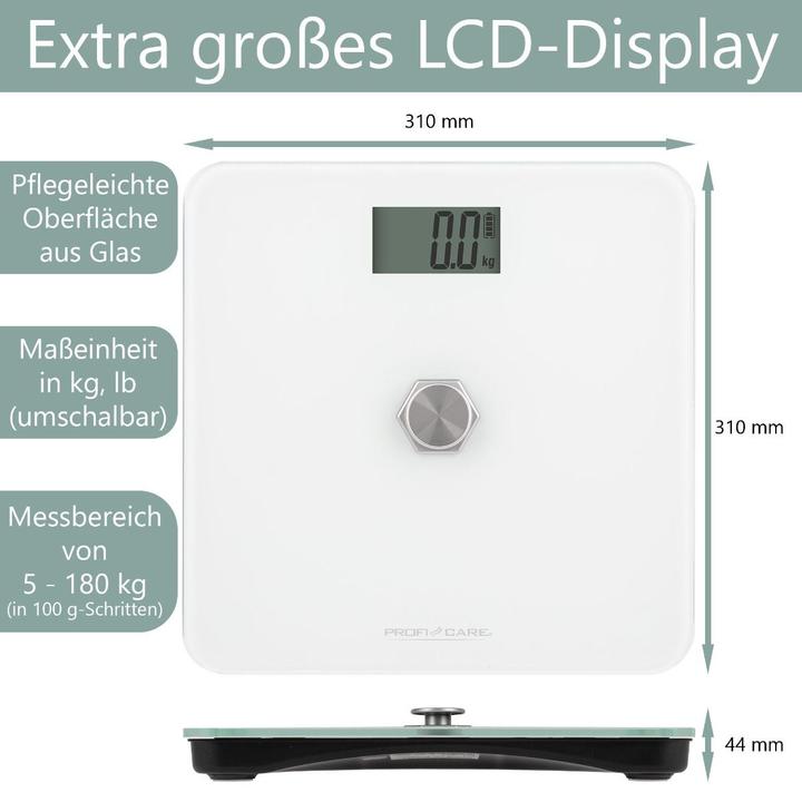Immagine prodotto Profi-Care PC-PW 3112 (180 kg)